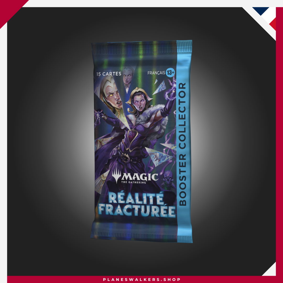 19 Cruza al Ecoverso de Jace con el Sobre de Coleccionista MTG – Realidad Fracturada y descubre una experiencia premium de Magic: The Gathering. Cada sobre incluye 15 cartas, con posibilidades de obtener cartas raras o míticas, acabados foil tradicionales, tierras básicas sin borde y tratamientos exclusivos para coleccionistas.