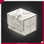 La Ultimate Guard Sidewinder 100+ Xenoskin The Hobbit™ - Mapa de Thrór es una deck box premium con ilustración oficial de El Hobbit. Con capacidad para 100 cartas en doble funda o 120 en funda simple, ofrece cierre magnético, interior de microfibra y resistente acabado Xenoskin para proteger tus mazos de Magic, Pokémon, Lorcana y otros TCG.