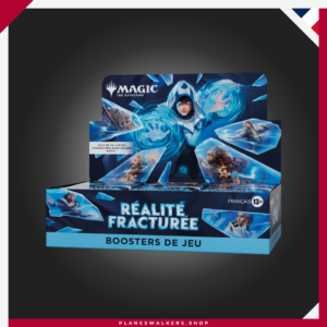 Play Booster Boc MTG - Reality Fracture: 30 sobres con cartas legendarias y alternativas del Ecoverso, perfectos para drafts, coleccionar y jugar.