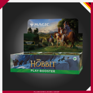 Descubre toda la aventura de la Tierra Media con la Play Booster Box MTG – El Hobbit™. Incluye 30 Play Boosters y 1 carta especial de la Tierra Media, perfecta para disfrutar de Draft, formatos Limitado y coleccionismo mientras amplías tu colección de Magic: The Gathering.