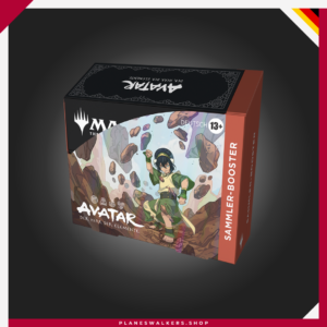 El Display de Sobres de Coleccionista de Magic: The Gathering | Avatar: La Leyenda de Aang contiene 12 Collector Boosters repletos de cartas foil, versiones Booster Fun, tratamientos exclusivos y las cartas más espectaculares de la colección. La mejor opción para coleccionistas y aficionados que buscan las versiones más premium de Avatar.