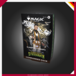El Commander Deck Magic: The Gathering Secretos de Strixhaven Silverquill Influence incluye un mazo Commander listo para jugar de 100 cartas con cartas foil exclusivas, nuevas cartas MTG y la estrategia de la facultad Silverquill. Perfecto para jugadores de Commander y coleccionistas.