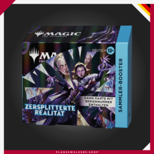 Cruza al Ecoverso de Jace con el Sobre de Coleccionista MTG – Realidad Fracturada y descubre una experiencia premium de Magic: The Gathering. Cada sobre incluye 15 cartas, con posibilidades de obtener cartas raras o míticas, acabados foil tradicionales, tierras básicas sin borde y tratamientos exclusivos para coleccionistas.