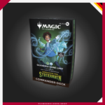 El Commander Deck Magic: The Gathering Secretos de Strixhaven Quandrix Unlimited incluye un mazo Commander MTG de 100 cartas listo para jugar, con estrategia verde-azul basada en matemáticas, criaturas gigantes, contadores +1/+1 y poderosos hechizos X. Ideal para jugadores y coleccionistas.