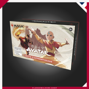 La Caja para Principiantes de Magic: The Gathering | Avatar: La Leyenda de Aang es el producto ideal para aprender a jugar a Magic. Incluye mazos listos para jugar, guías de aprendizaje, cartas temáticas de Avatar y todo lo necesario para que dos jugadores comiencen su aventura en el multiverso de Magic.