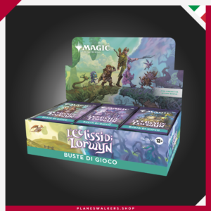 El Display de Sobres de Juego de Magic: The Gathering | Lorwyn Eclipsado contiene 30 Sobres de Juego, la opción ideal para jugar Draft y Sellado, ampliar tu colección y conseguir cartas exclusivas, versiones Booster Fun, cartas foil y mucho más.