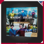 Caja de Escena MTG - Star Trek™ Divergent Timeline | Magic: The Gathering incluye seis cartas de escena sin borde, cartas foil con ilustraciones, tres sobres de juego y caballete para recrear un momento legendario de Star Trek™.