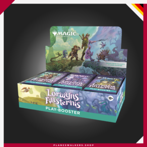 El Display de Sobres de Juego de Magic: The Gathering | Lorwyn Eclipsado contiene 30 Sobres de Juego, la opción ideal para jugar Draft y Sellado, ampliar tu colección y conseguir cartas exclusivas, versiones Booster Fun, cartas foil y mucho más.
