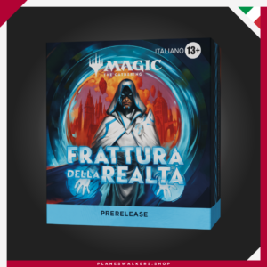El Prerelease Pack MTG – Reality Fracture es la forma ideal de vivir antes que nadie la nueva colección de Magic: The Gathering. Diseñado para eventos de presentación y para jugadores que quieren descubrir las nuevas cartas desde el lanzamiento, este pack reúne todo lo necesario para construir mazos, experimentar nuevas estrategias y disfrutar de partidas épicas desde el primer momento.