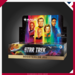 Consigue la Caja de Sobres de Juego MTG Star Trek y disfruta de 30 sobres de juego de Magic: The Gathering | Star Trek. Perfecta para jugar en formatos Limitado, organizar drafts, ampliar tu colección o descubrir las cartas inspiradas en más de 60 años de historia de Star Trek.