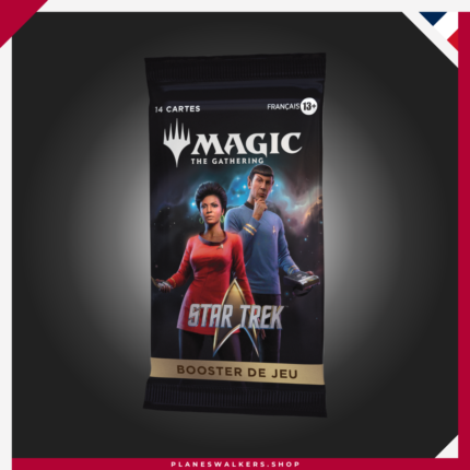 Los Play Boosters Magic: The Gathering X Star Trek™ son la opción ideal para jugadores que buscan disfrutar de partidas de Magic: The Gathering, participar en eventos de formato Limitado o ampliar su colección con nuevas cartas inspiradas en el universo de Star Trek.