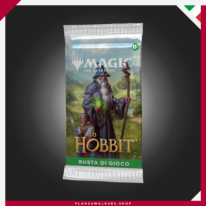 Descubre nuevas cartas y vive aventuras épicas con el Play Booster MTG – El Hobbit™. Perfecto para Draft, formatos Limitado y coleccionismo, cada sobre incluye 14 cartas con posibilidades de obtener cartas raras, foil tradicionales y versiones especiales inspiradas en la Tierra Media.