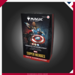 Compra el Mazo de Commander MTG Marvel Super Heroes – ¡Vengadores, Reuníos! Incluye un mazo listo para jugar de 100 cartas, cartas exclusivas de Magic y todo lo necesario para disfrutar del formato Commander.