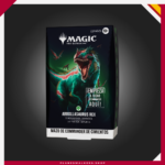 El Foundations Commander Deck - Tramplesaurus Rex es un mazo preconstruido de Magic: The Gathering para el formato Commander. Una opción ideal para disfrutar de partidas multijugador y comenzar a personalizar tu mazo dentro de uno de los formatos más populares de Magic.