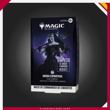 El Foundations Commander Deck - Wretched Ranks es un mazo preconstruido de Magic: The Gathering listo para jugar en formato Commander. Ideal para partidas multijugador, jugadores que quieren iniciarse en Commander y quienes buscan un mazo preparado para personalizar y mejorar.