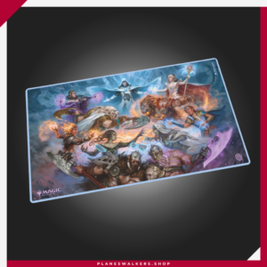 Protege tus cartas y mejora tu zona de juego con el Ultimate Guard Play-Mat Magic: The Gathering Reality Fracture - Face Yourself. Tapete premium con superficie de tela suave y base de goma antideslizante, ideal para partidas de Magic, Commander y otros TCG.