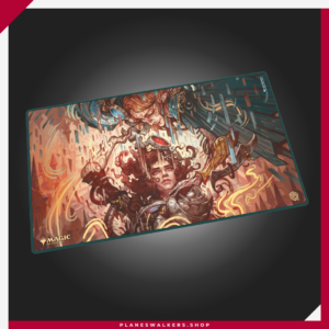 Protege tus cartas y mejora tu zona de juego con el Ultimate Guard Play-Mat Magic: The Gathering Reality Fracture - Identity Echo. Tapete premium con superficie de tela suave y base de goma antideslizante, ideal para partidas de Magic, Commander y otros TCG.