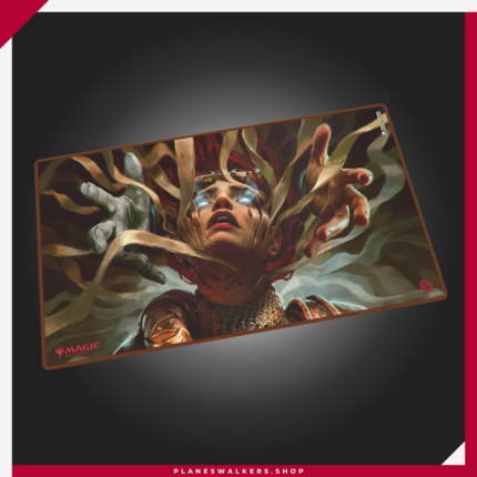Protege tus cartas y mejora tu zona de juego con el Ultimate Guard Play-Mat Magic: The Gathering Reality Fracture - Countersculpt. Tapete premium con superficie de tela suave y base de goma antideslizante, ideal para partidas de Magic, Commander y otros TCG.