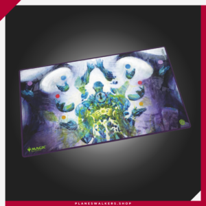 Protege tus cartas y mejora tu zona de juego con el Ultimate Guard Play-Mat Magic: The Gathering Reality Fracture - Avatar of Burgeoning Echoes. Tapete premium con superficie de tela suave y base de goma antideslizante, ideal para partidas de Magic, Commander y otros TCG.