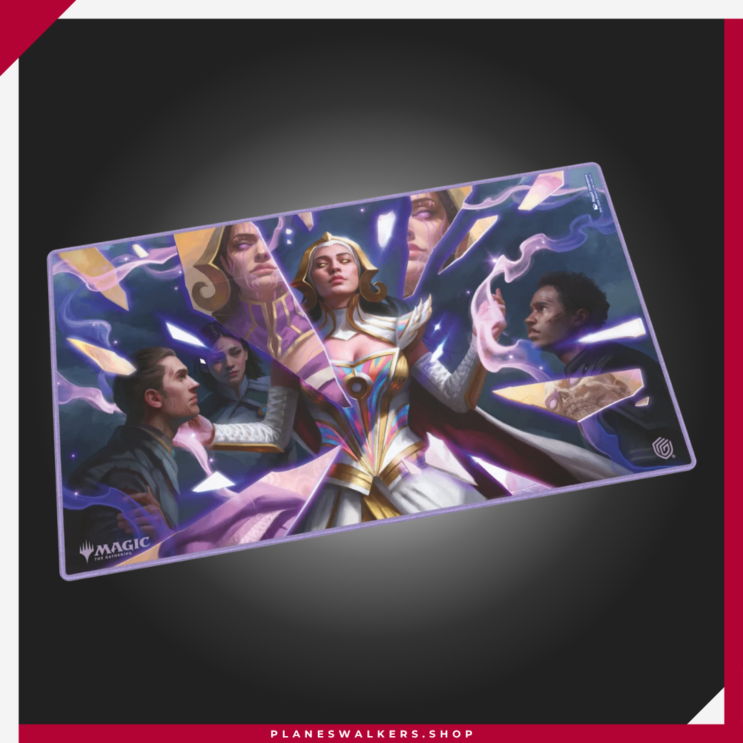 Ultimate Guard Play-Mat MTG Reality Fracture - Return to the Light Realms | Tapete Magic: The Gathering Protege tus cartas y mejora tu zona de juego con el Ultimate Guard Play-Mat Magic: The Gathering Reality Fracture - Return to the Light Realms. Tapete premium con superficie de tela suave y base de goma antideslizante, ideal para partidas de Magic, Commander y otros TCG.