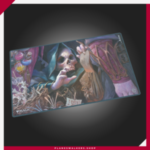 Protege tus cartas y mejora tu zona de juego con el Ultimate Guard Play-Mat Magic: The Gathering Reality Fracture - Tinybones, Pocket Nuisance. Tapete premium con superficie de tela suave y base de goma antideslizante, ideal para Magic, Commander y otros TCG.