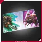 Protege tus cartas y mejora tu zona de juego con el Ultimate Guard Play-Mat Magic: The Gathering Reality Fracture - Way of the Wildspeaker / Way of the Deathbringer. Tapete premium con superficie de tela suave y base de goma antideslizante, ideal para Magic y Commander.