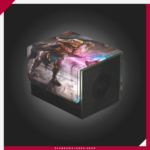 Protege tu mazo de Magic: The Gathering con la Ultimate Guard Sidewinder 100+ Xenoskin Reality Fracture - Garruk of the Veil. Una deck box premium con acabado Xenoskin, interior de microfibra y cierre magnético, ideal para guardar hasta 100 cartas con doble funda.