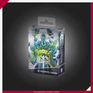 Protege y personaliza tu mazo con las Ultimate Guard Art Sleeves Magic: The Gathering Reality Fracture - Avatar of Burgeoning Echoes. Incluyen 100 fundas ilustradas de 66 × 91 mm, con frontal extra transparente y reverso texturizado, ideales para Magic, Commander y cartas de tamaño estándar.