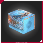Protege tu mazo de Magic: The Gathering con la Ultimate Guard Sidewinder 100+ Xenoskin Reality Fracture - Chandra, Chill of Compliance. Deck box premium con acabado Xenoskin, interior de microfibra y cierre magnético, ideal para hasta 100 cartas con doble funda.