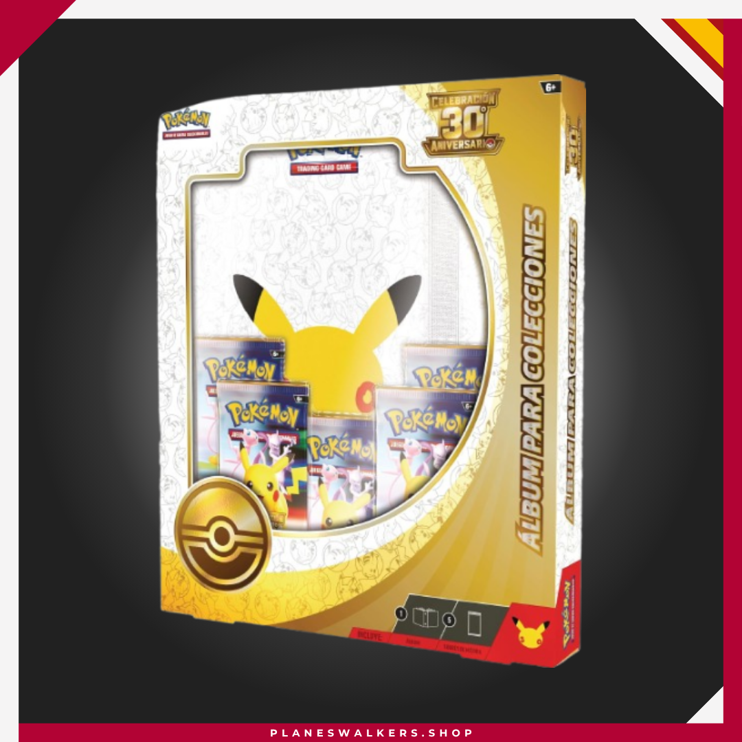 3 Álbum para Colecciones Pokémon TCG Celebración 30º Aniversario | JCC Pokémon - Imagen 1